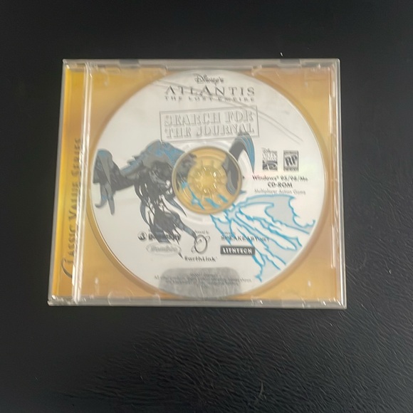 Vintage PC Game - Disney's Atlantis the Lost Empire - Search for the Journal - Picture 2 of 6